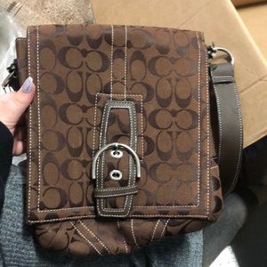 Coach over the shoulder bag